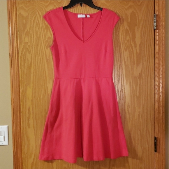 Spring Summer Casual Pink Dress - Picture 3 of 6